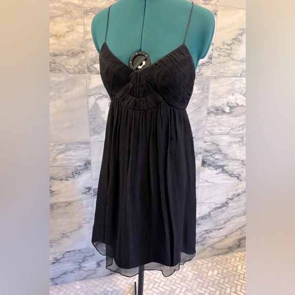 BCBG silk (like chiffon) dress - Picture 1 of 5